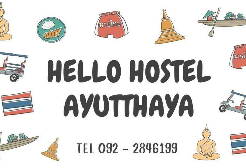 بنسيون Hello Hostel Ayutthaya