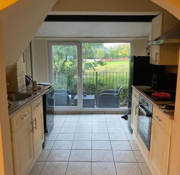 Riverbank Cottage Lake District Double Balcony