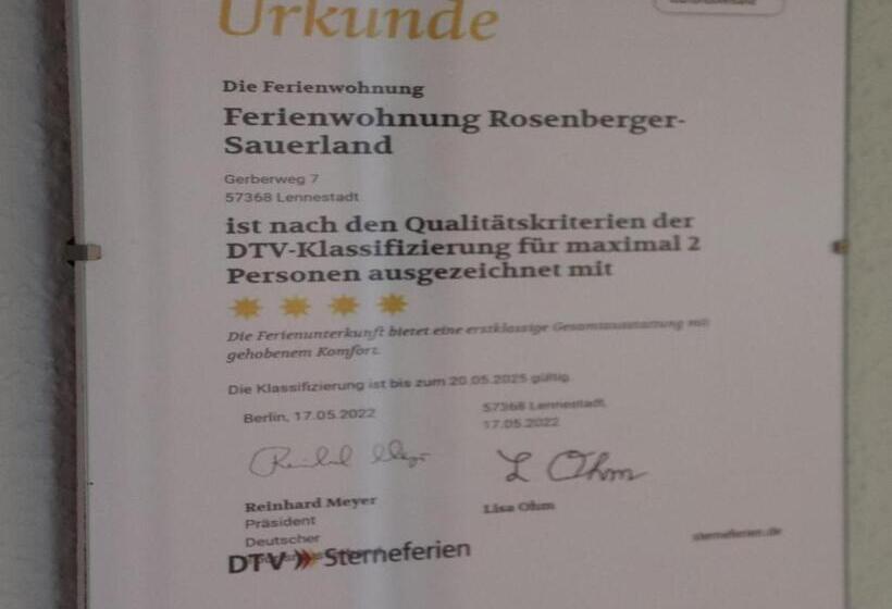 Fewo Rosenberger Sauerland