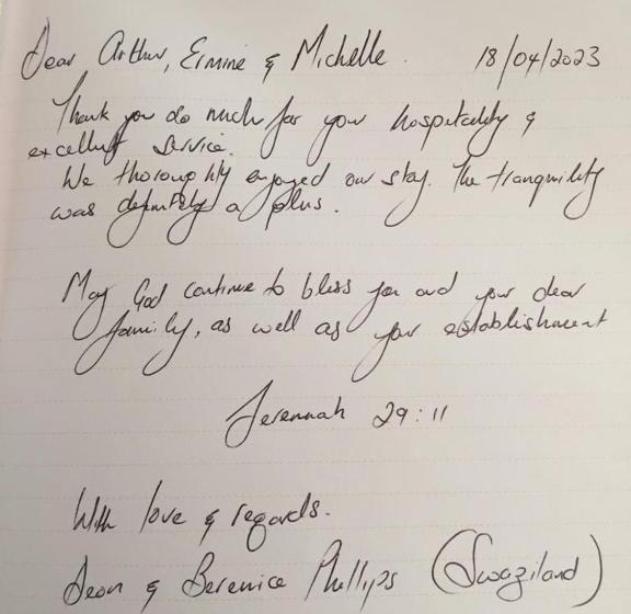 Kruger Allo View B&b