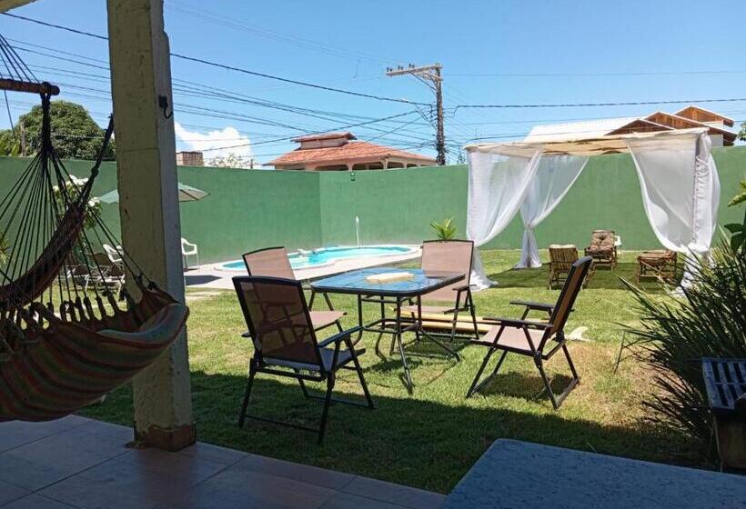 Casa Pertinho Da Praia Com Piscina, Wifi;