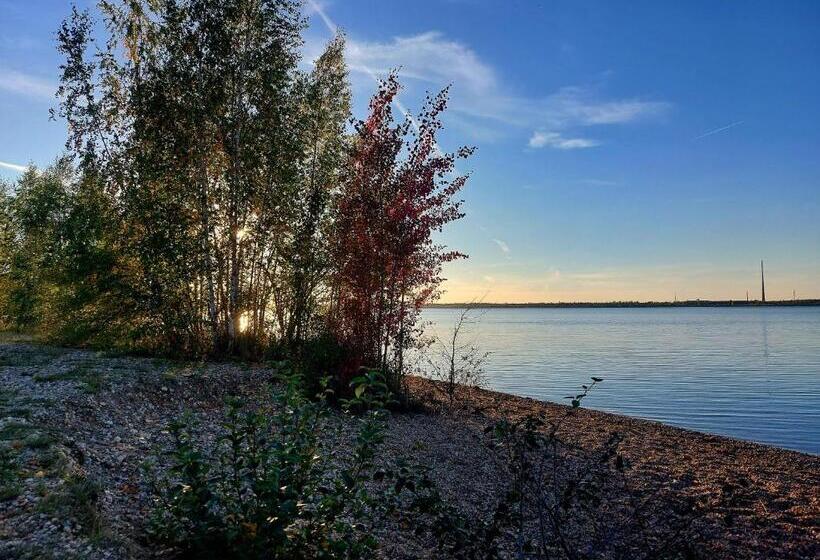 Gemütliche Zwei Zimmer Ferienwohnung W1 In Zwenkau Bei Leipzig Im Neuseenland