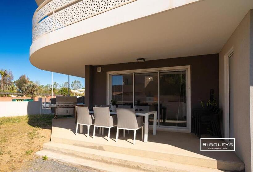 Grand T3 Neuf Climatisé Avec Wifi à 100m De La Plage