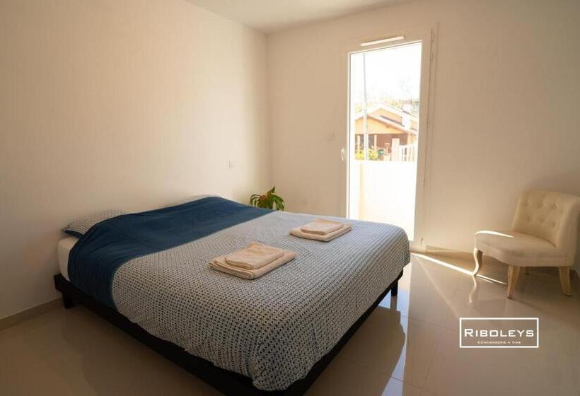 Grand T3 Neuf Climatisé Avec Wifi à 100m De La Plage