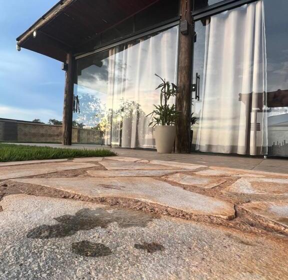 Chalé Mirante, Piscina, Cachoeira, Lago E Vista Espetacular