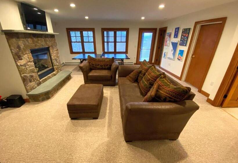 P4 New Ski In Ski Out Presidential View Luxury Home W Garage Ping Pong