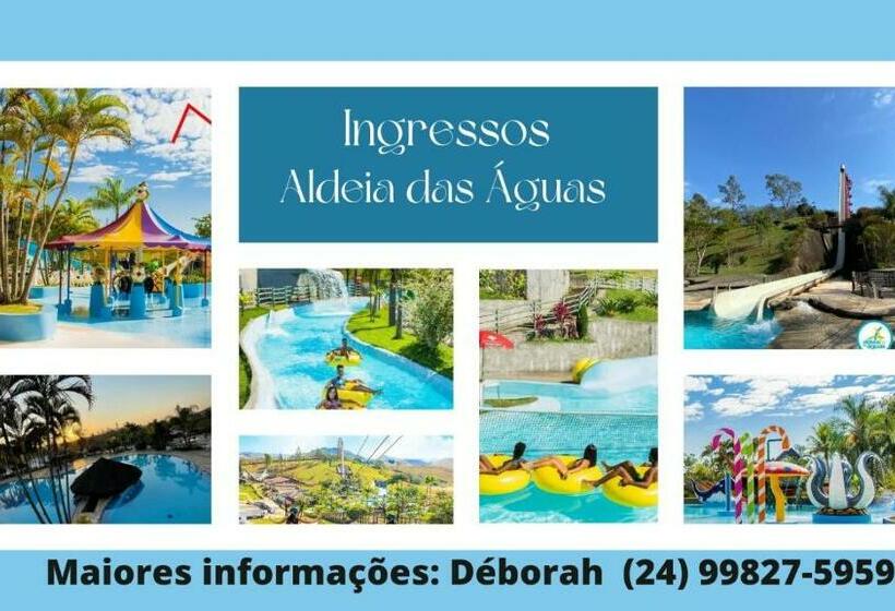 渡假胜地  Flat S Quartier No Aldeia Das águas