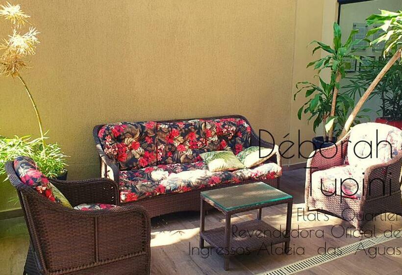 渡假胜地  Flat S Quartier No Aldeia Das águas