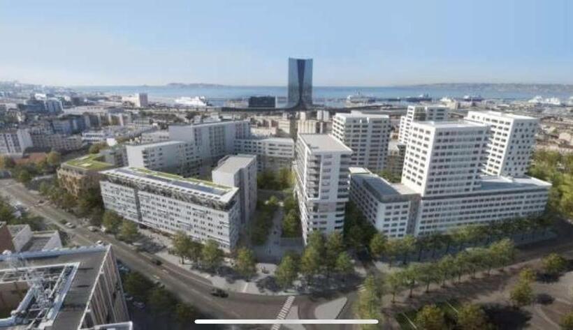 Superbe Appartement Neuf T3 De 71m2 En Résidence A Marseille