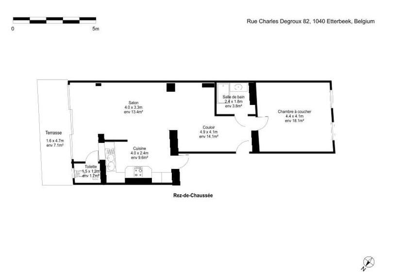 Apartment In Brussels, Degroux By Homenhancement Sa