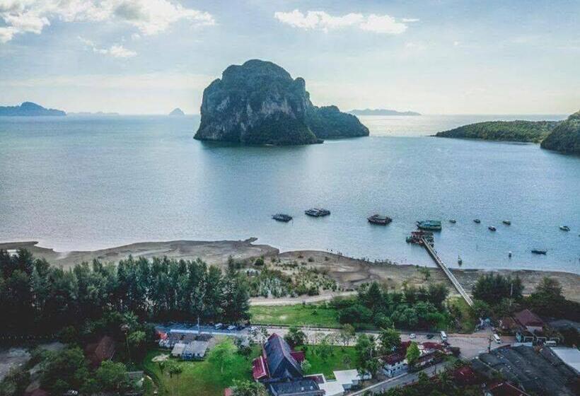 בית מלון כפרי Laytrang Pakmeng Marina Spa And Resort