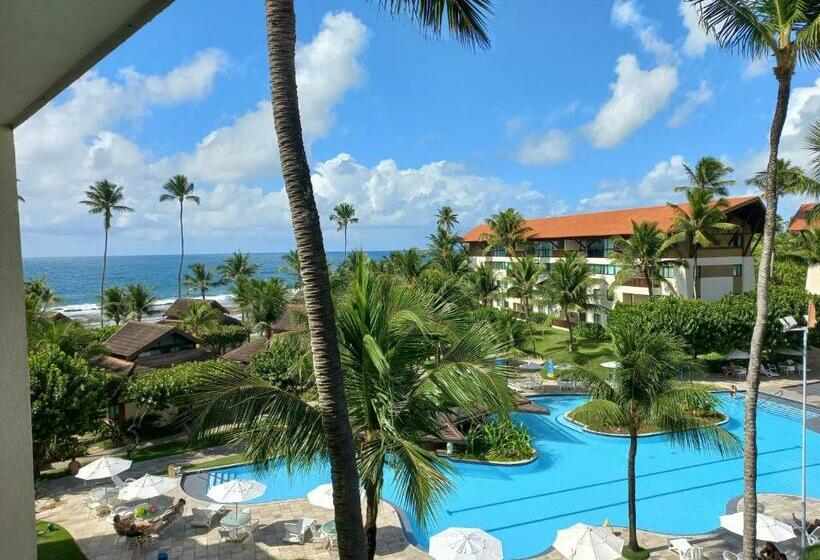 ホテル Estúdio Equipado Marulhos Com Varanda, Vista De Mar E Parque Aquático, à Beira Mar Mar De Muro Alto