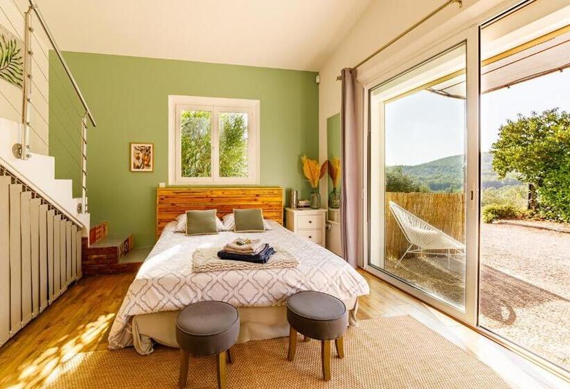 مبيت وإفطار O Patio Du Mas