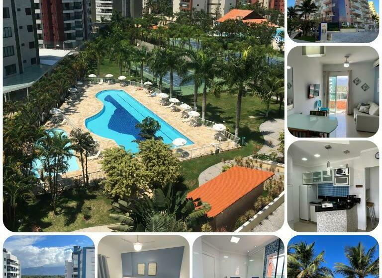Flat Boulevard Riviera Com Ar A 150 M Da Praia ! Mega Promoção De 08 A 10 De Dez Somente 477 O Dia !
