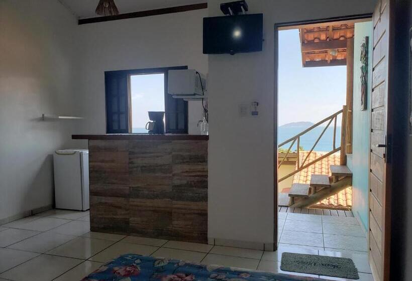 펜션 Chalé & Suítes Mar Aberto