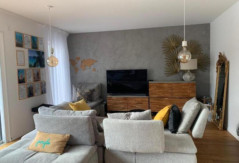 Villa Aux Palmiers,piscine 28°,pétanque,coeur Bassin