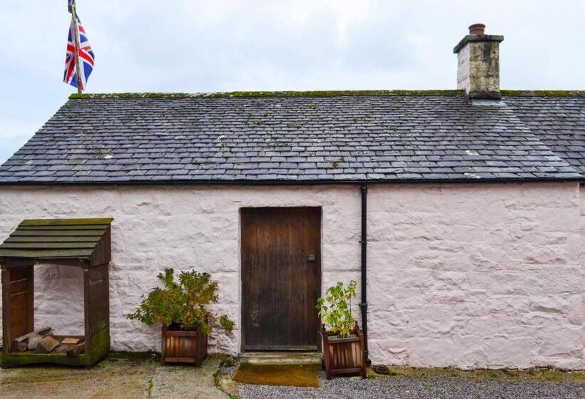 민박 The Lady Maxwell Room At Buittle Castle