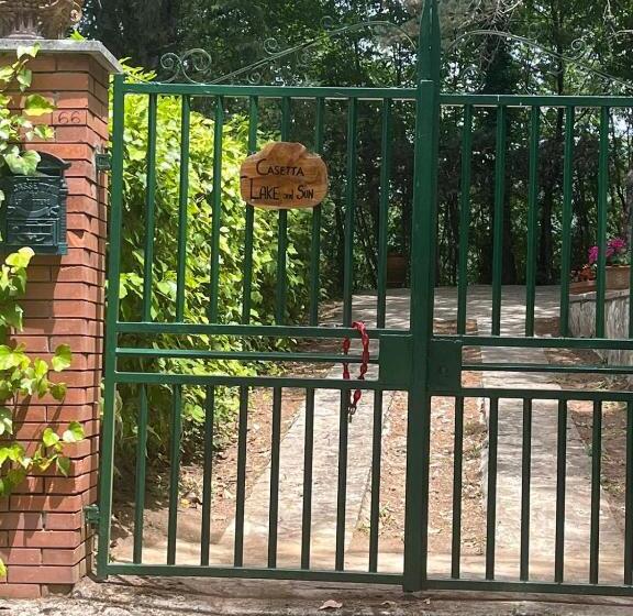 Casetta Lake And Sun