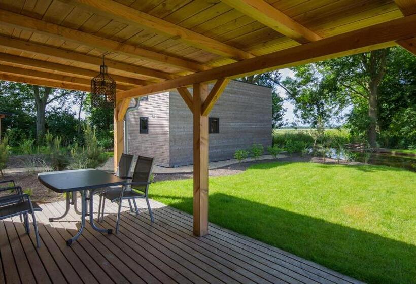 Fraai Tiny House Aan Het Veluwemeer Met Uitzicht & Veranda