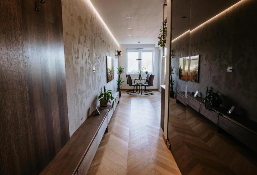 Minimalist Design Penthouse Kosice Old Town