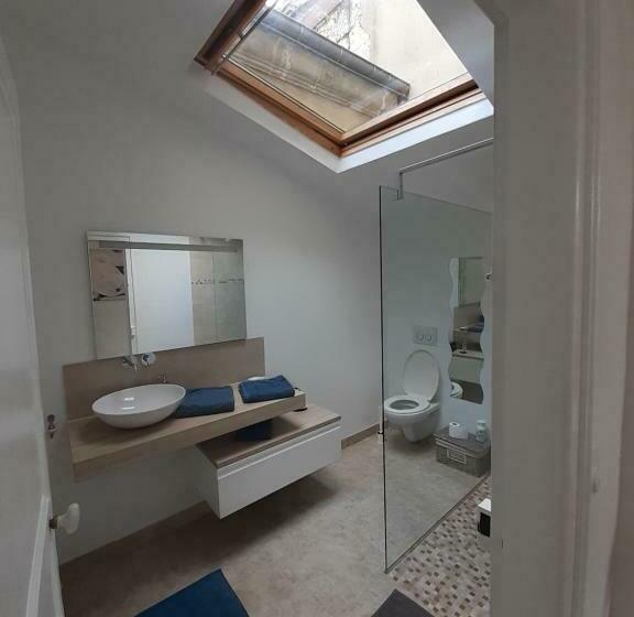 민박 Centre Ville, Chambre Indépendante 20m2 Et Sa Salle De Bain Privée
