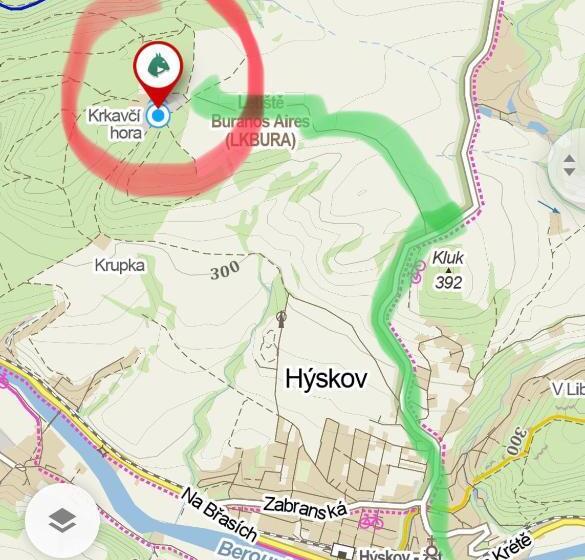 ホテル Statek Krkavčí Hora