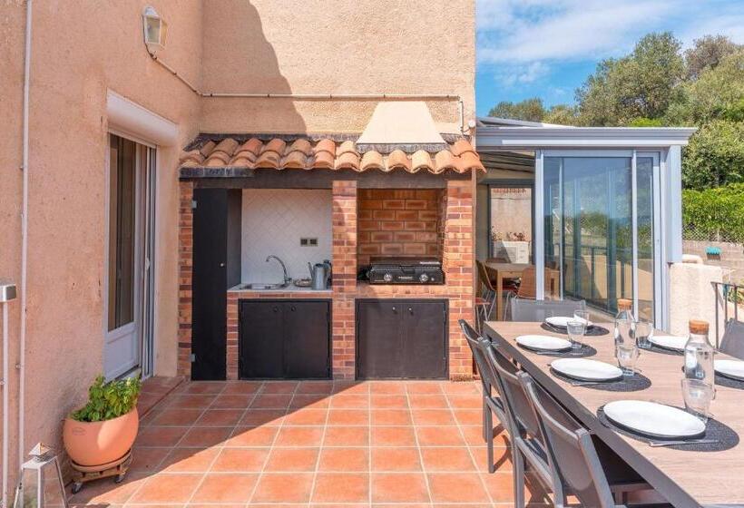 Villa Vue Mer Presqu Ile De Giens Avec Piscine