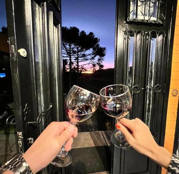 Cabana Horses La Contemporanea Próximo A Cidade E Vista Ponto Turístico Pedra Morro Do Campestre