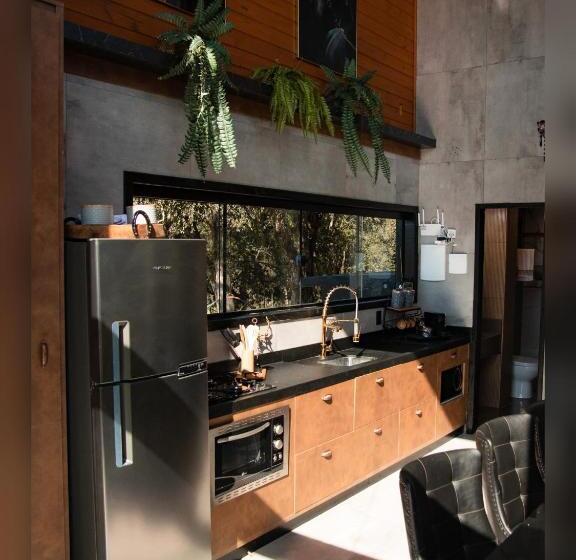 Cabana Horses La Contemporanea Próximo A Cidade E Vista Ponto Turístico Pedra Morro Do Campestre