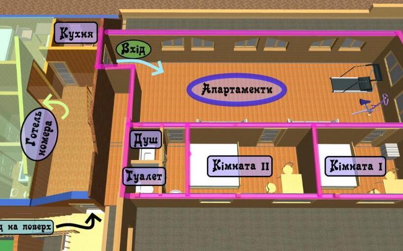 هتل сімейний еко готель вежа бойка