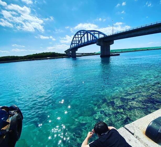 بنسيون ゲストハウス喜舎場