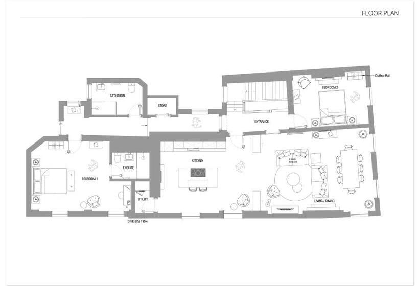 Most Central Luxury Grade 2 Listed Apartment Overlooking Shrewsbury Square   Free Parking