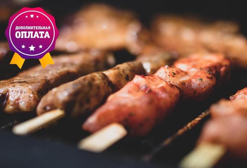 פנסיון дом с сауной и басейном на теремках