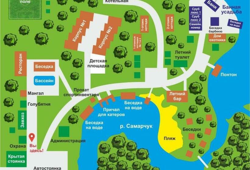 Hotell база отдыха дубки