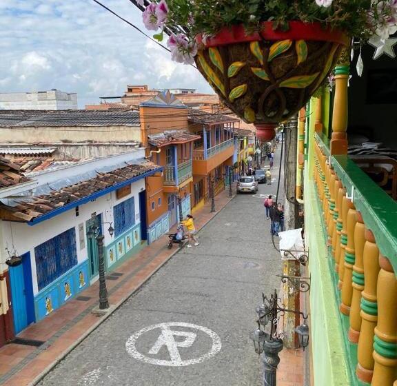 호스텔 Casa Verde Guatapé