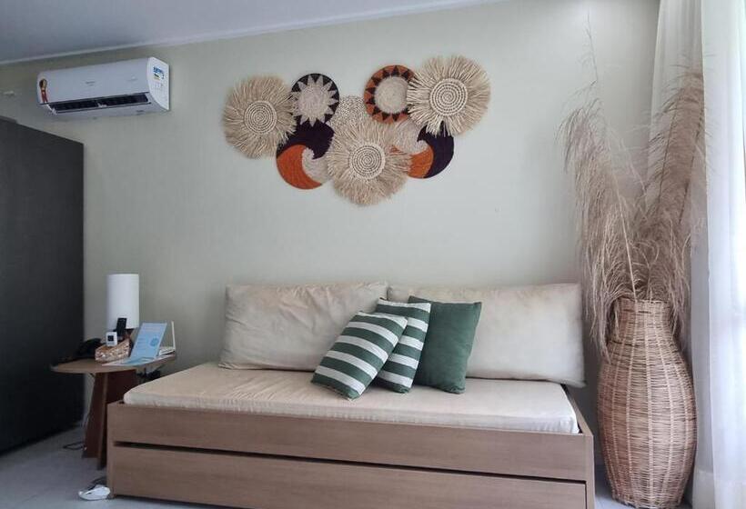 Отель Beach Class Resort 2 Quartos Muro Alto Bms