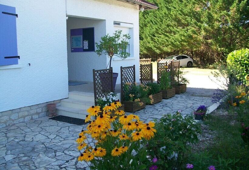 Отель Au Charme Du Levat