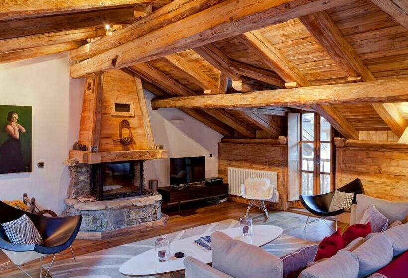 Maison De Village Chaleureuse Au Centre De Courchevel, Près Des Pistes, 8 Pers, 4 Ch, Luxe Et Confor