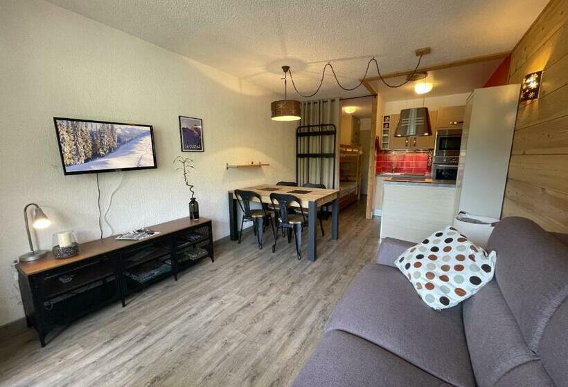 Ours Blanc 11   Studio 4 Pers Belle Vue Montagnes Et Pistes