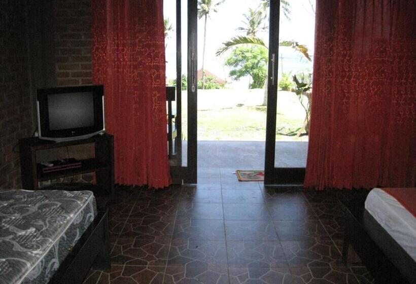 펜션 Gubug Balian Beach Bungalow
