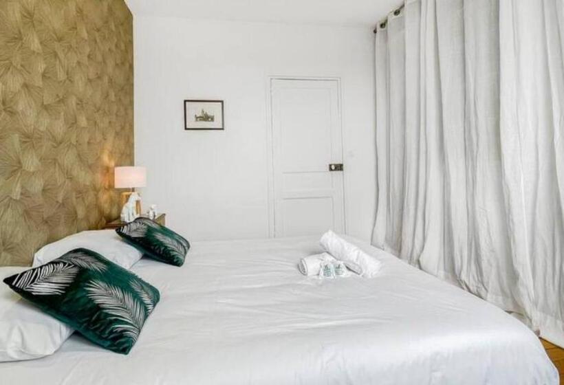 Homey Coloc Gatsby   New, Parking Gratuit, Proche Gare, Balcons Privés, établissement élégant Et Mod