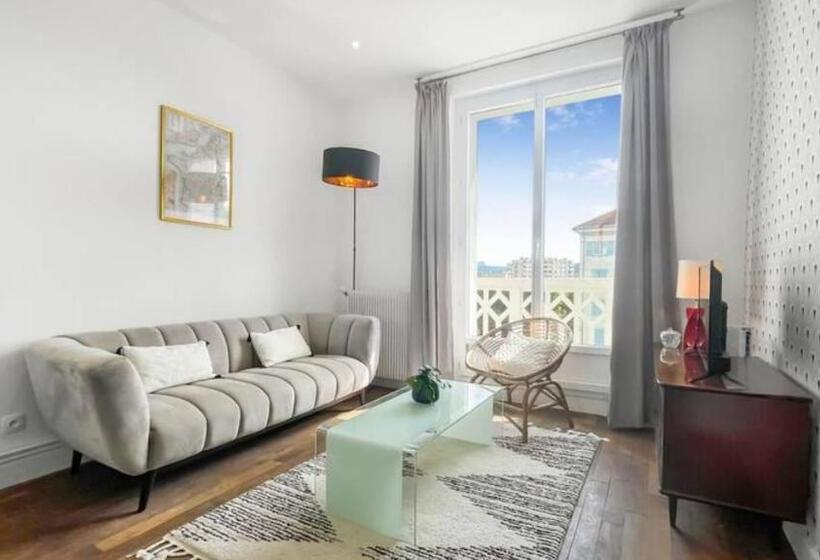 Homey Coloc Gatsby   New, Parking Gratuit, Proche Gare, Balcons Privés, établissement élégant Et Mod