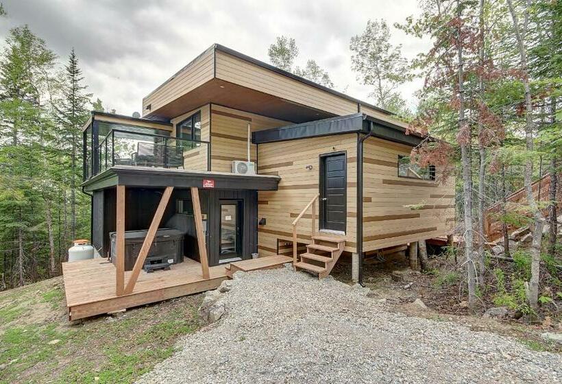 Modern Breathtaking View Chalet And Spa   Métis