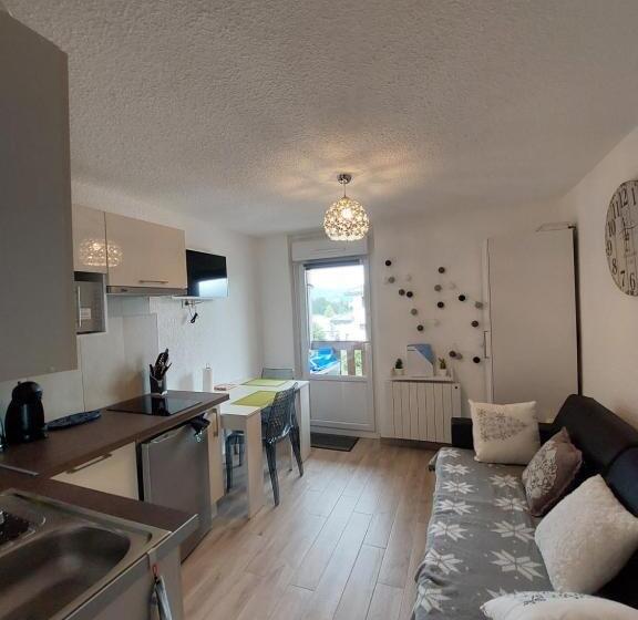 Studio Rénové Grand Confort 3 étoiles Résidence Les Crêtets