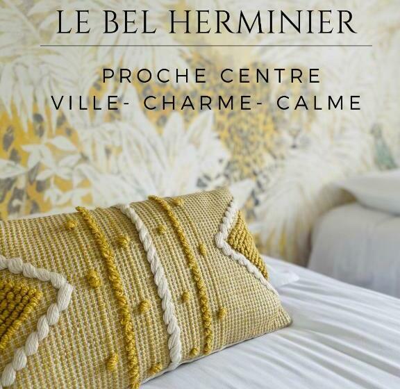 Le Bel Herminier   Calme, Accès Jardin, Proche Centre Ville