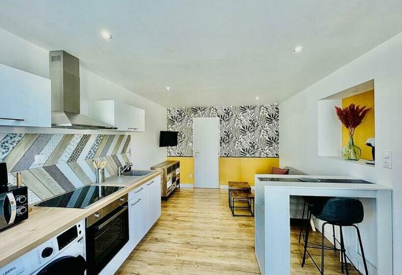 Le Belloc  Suberbe Appartement T1 Bis   Au Calme   Terrasse   Vue Jardin