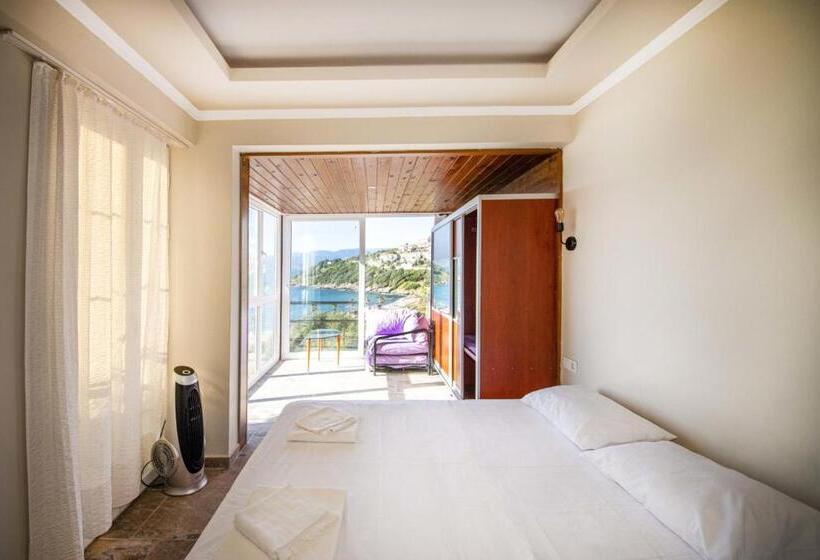 Lovely Villa With Sea View, Balcony And Terrace In Milas, Bodrum