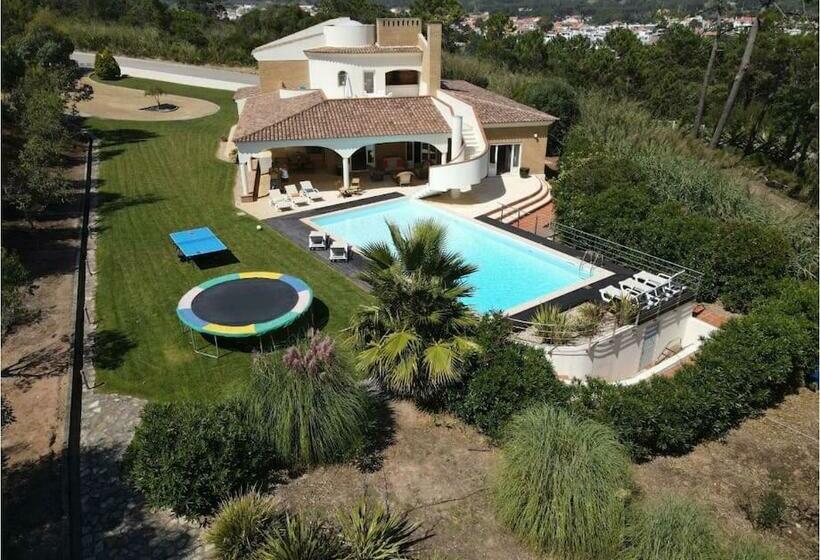 Stunning And Luxurious Villa And Pool Surrounded By Green