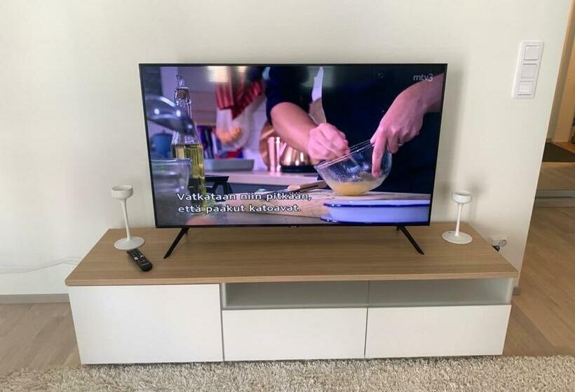 Modern City Apartment With Sauna Nearby The Airport