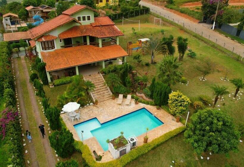 Home 11 I Casa De Campo Em Atibaia Com Piscina Aquecida E Campo De Futebol